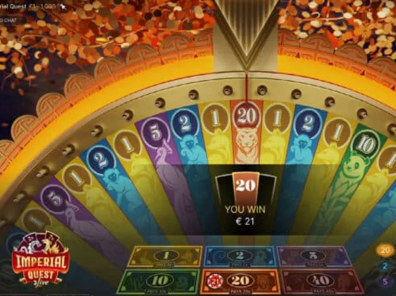 Luật chơi và cách chiến thắng casino live Imperial Quest